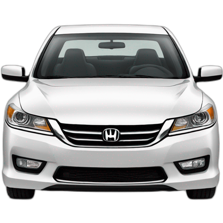 Honda Accord 2013 white emoji