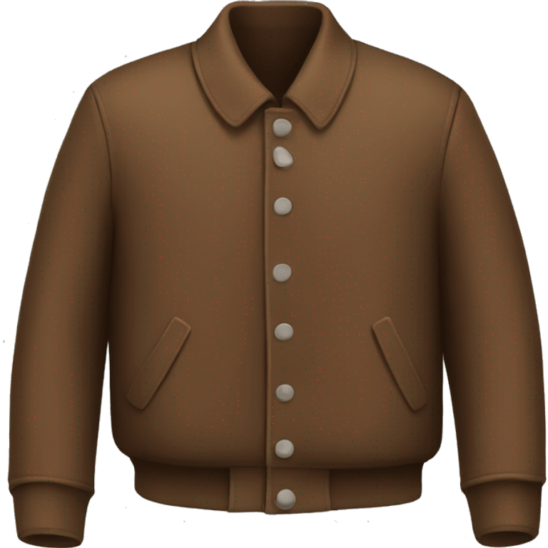 Brown jacket emoji