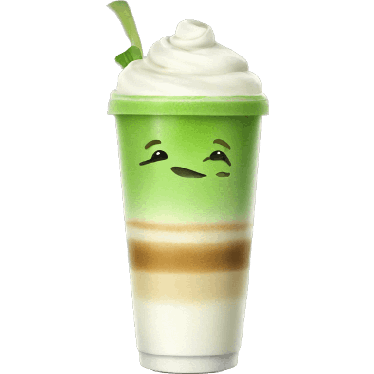 Matcha latte emoji