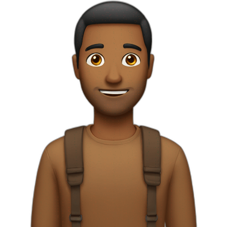 brown guy  emoji