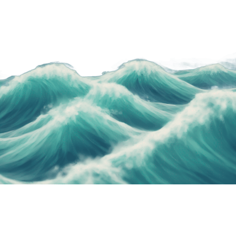 ocean waves emoji