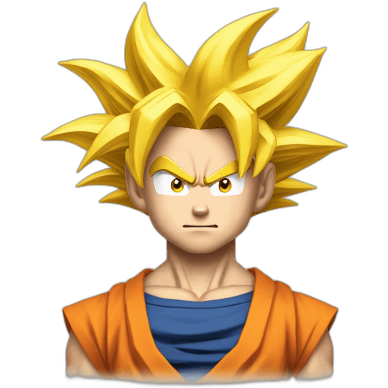 Goku super saiyan 3 emoji