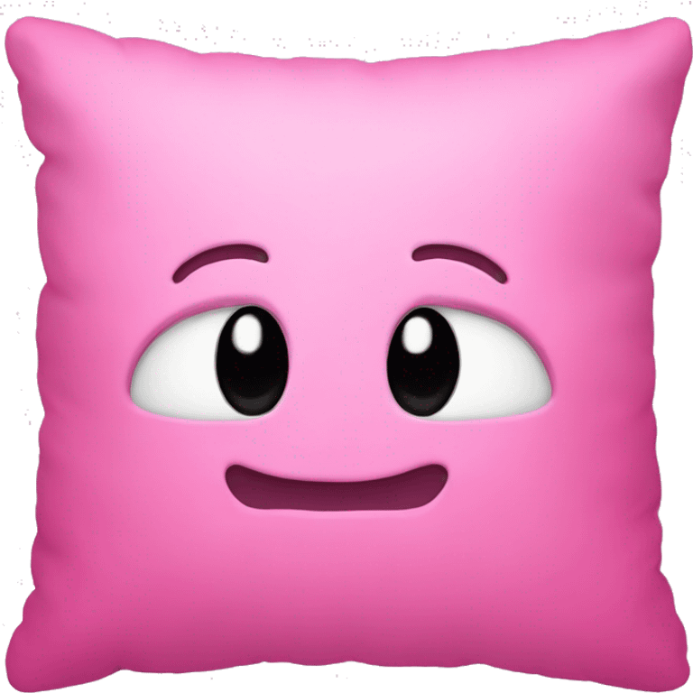 Pink pillow emoji