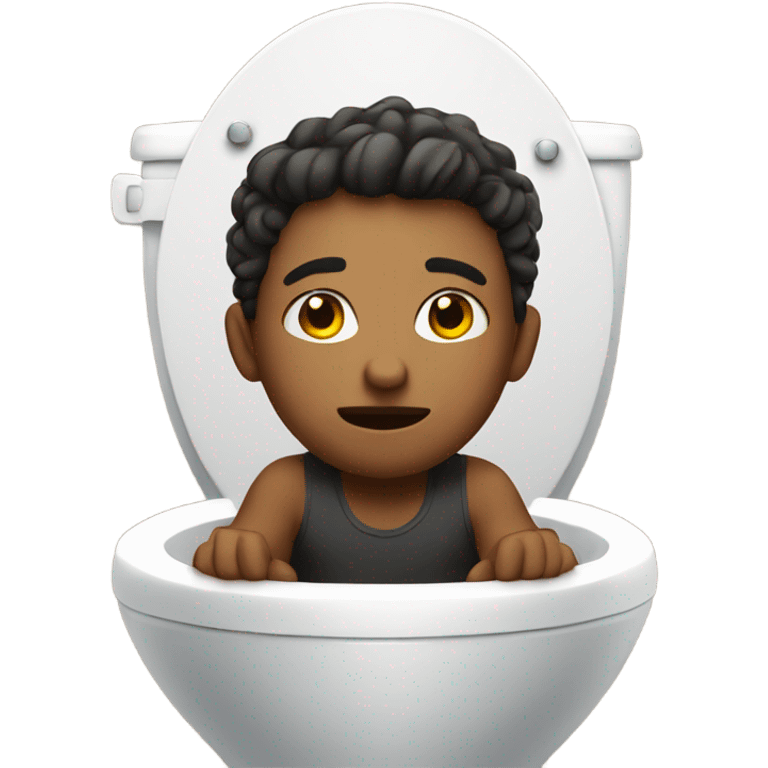 Me sitting on the toilet emoji