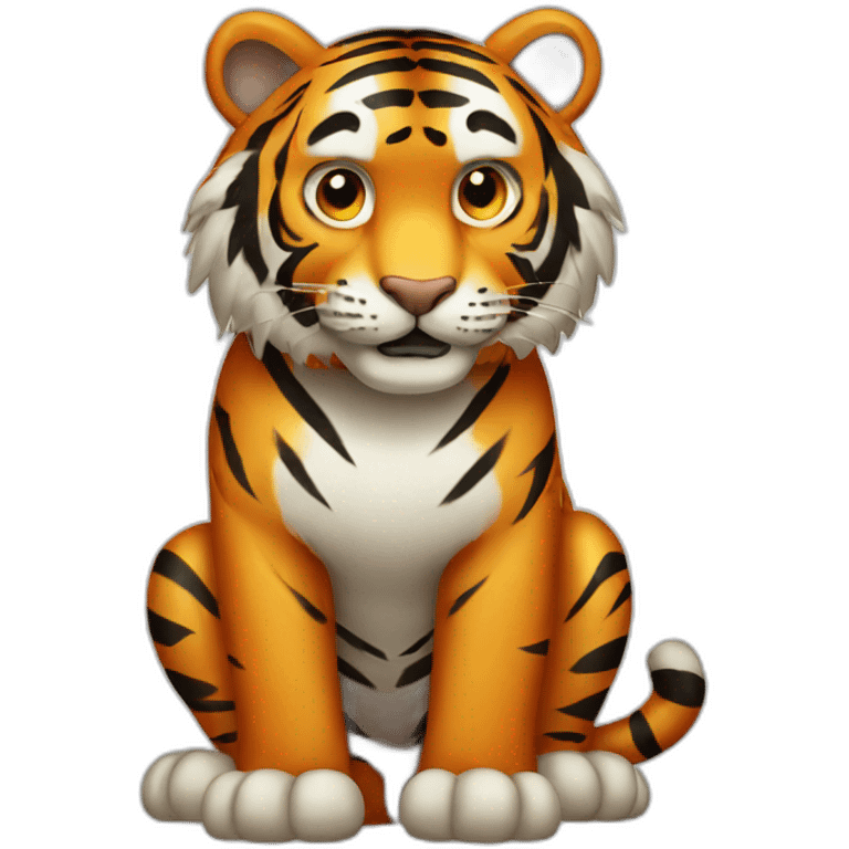 Tiger Full Body emoji