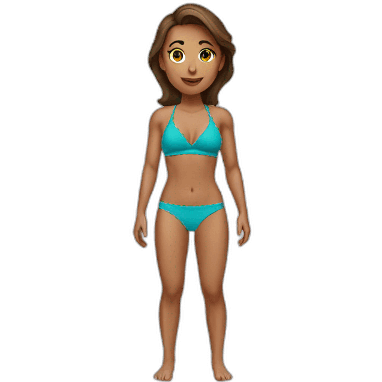 athletic-bikini-woman emoji