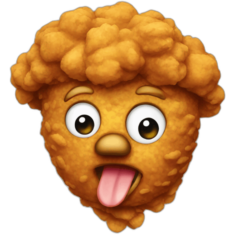 fried chicken emoji