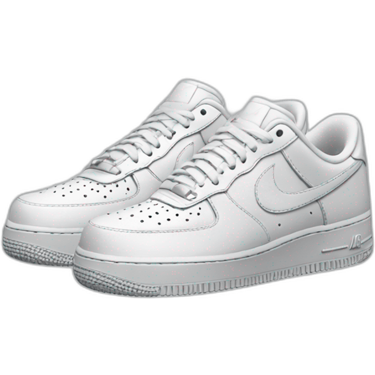 air force 1 nike shoe emoji