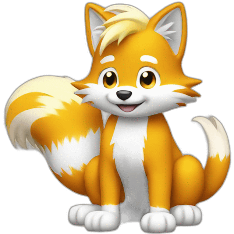 Tails emoji