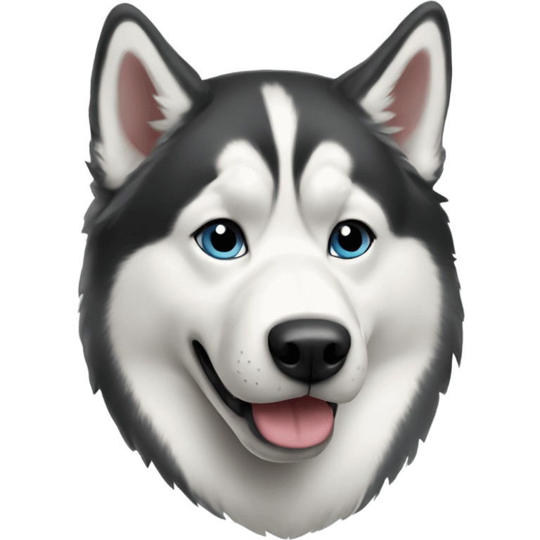 siberian husky dog emoji