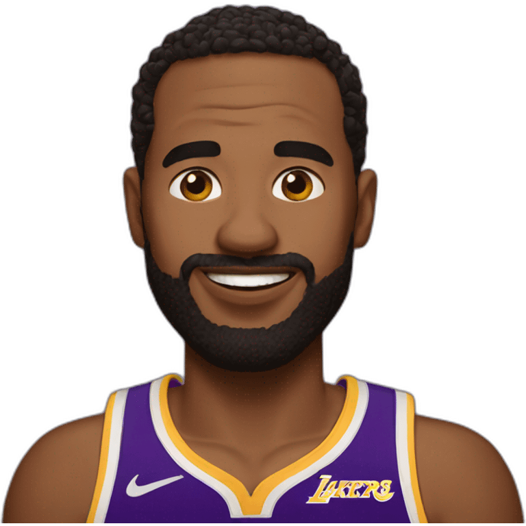 Los Angeles lakers emoji