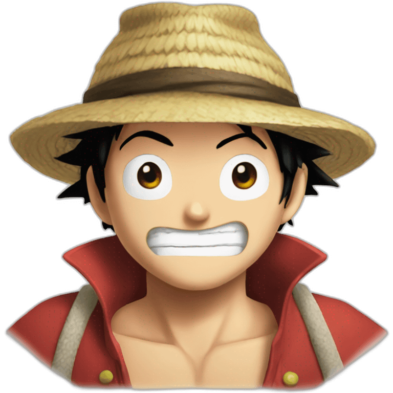 Luffy-face emoji