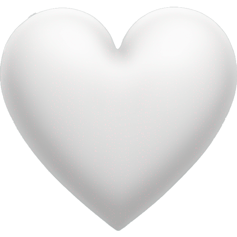 White Heart emoji