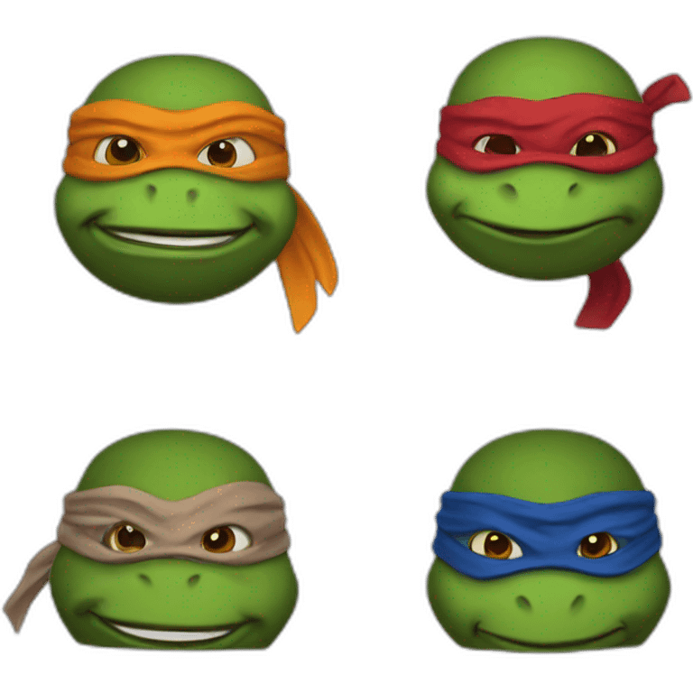 ninja turtles emoji