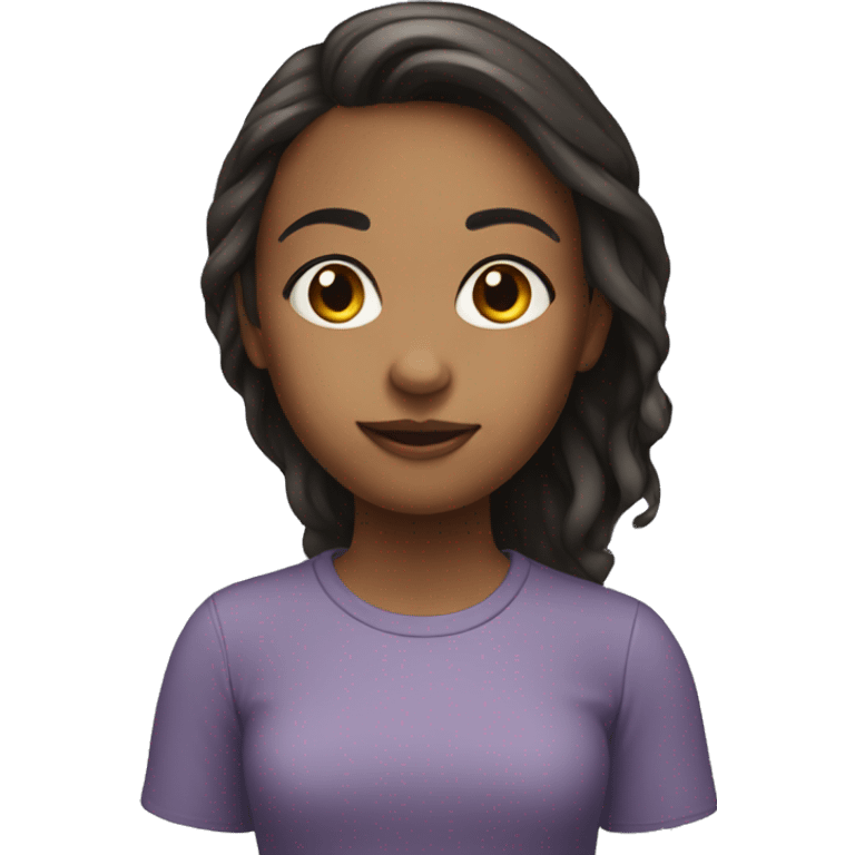 A girl that looks like me emoji