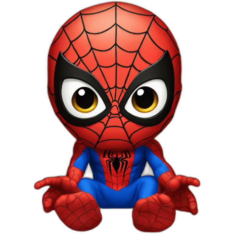 Spiderman baby emoji