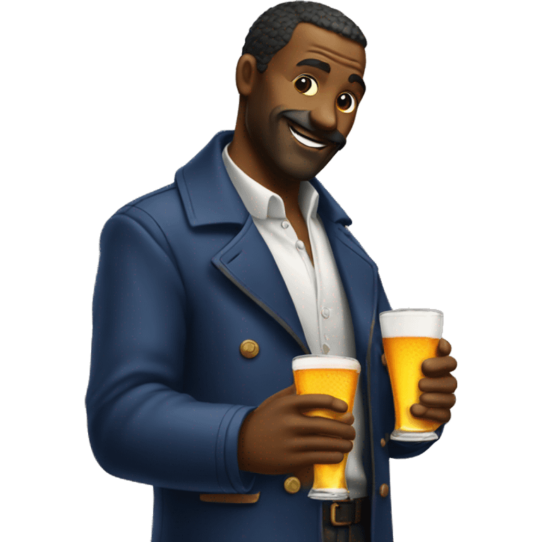 Men drinking ricard emoji