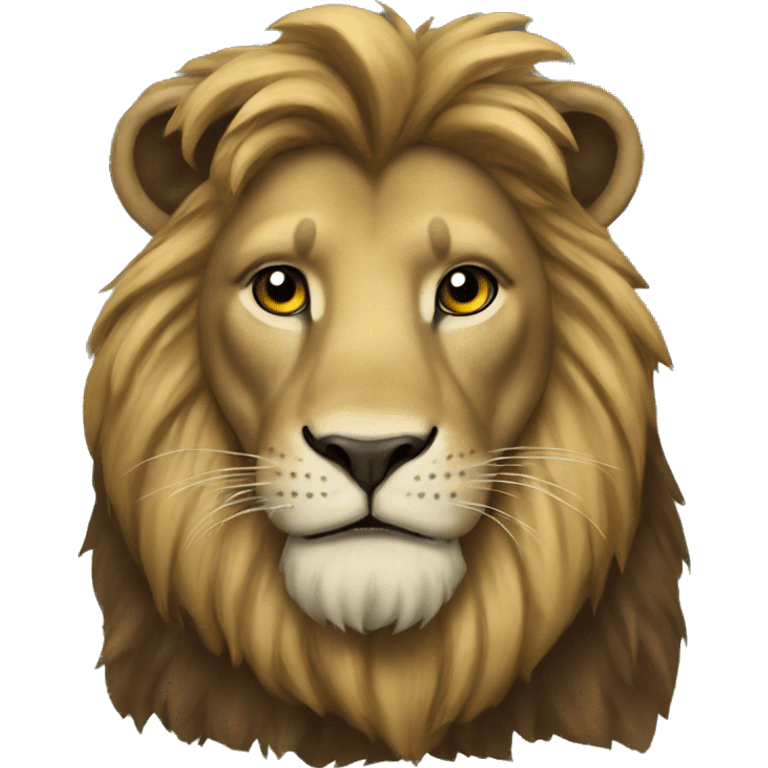 Lion christmas  emoji