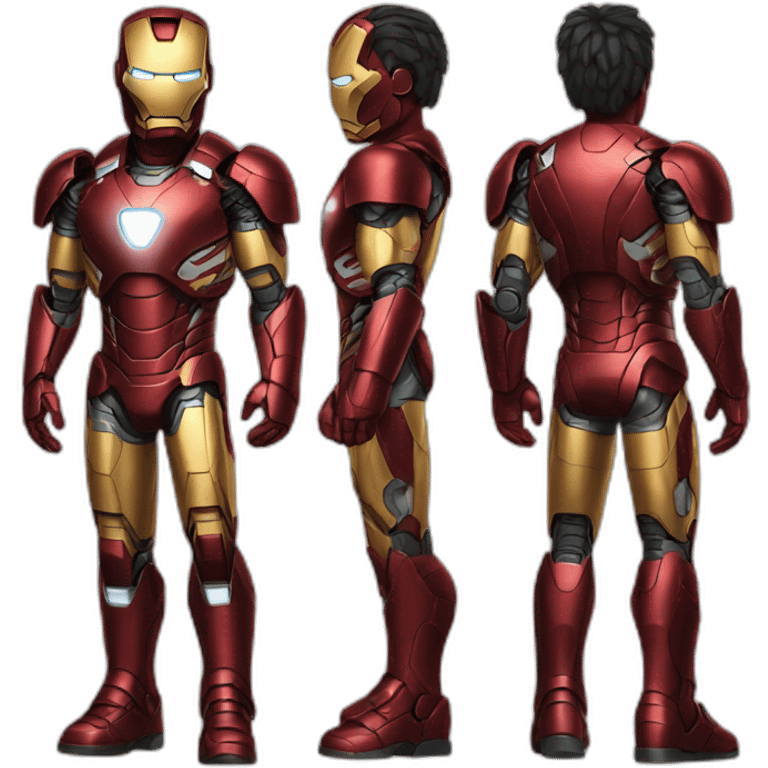 fullbody iron man emoji