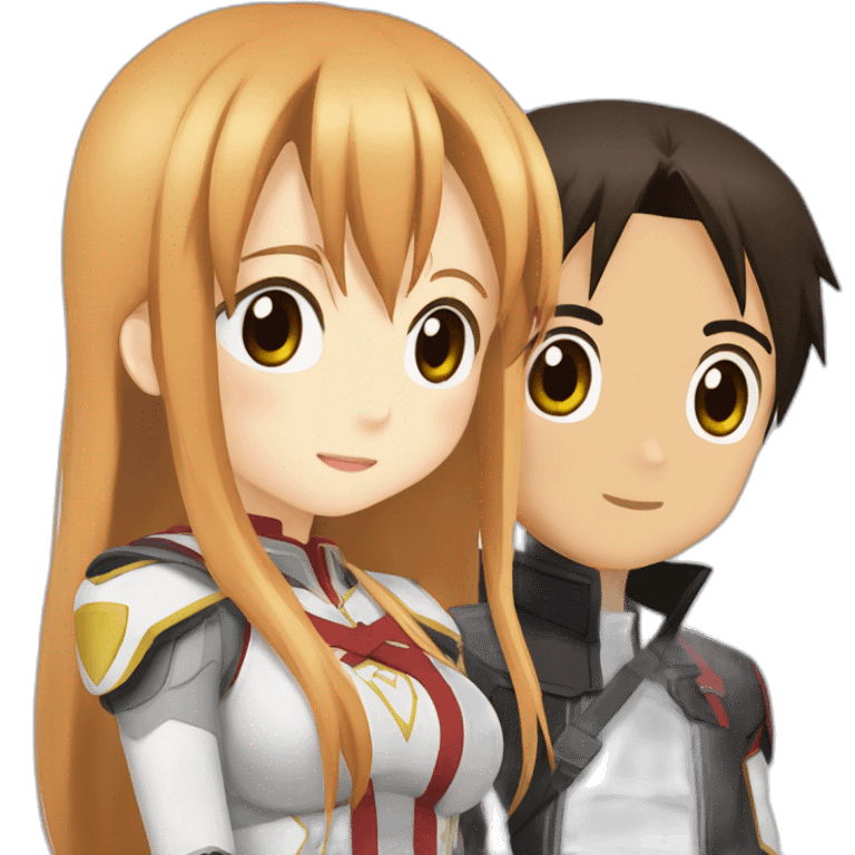 asuna et kirito emoji