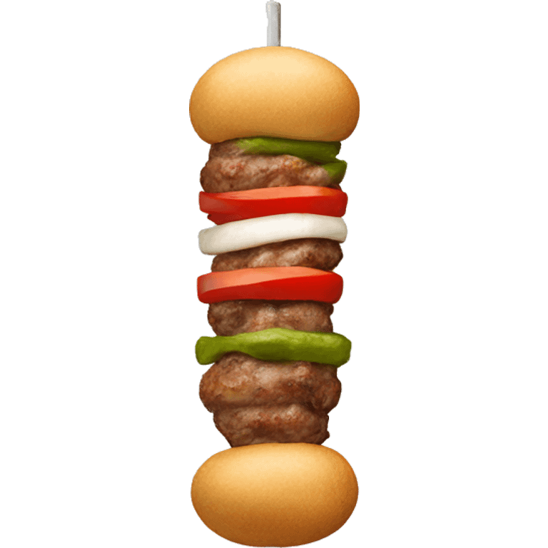 kebab on a skewer emoji