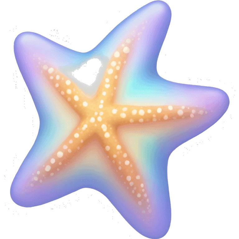 Pastel starfish  emoji