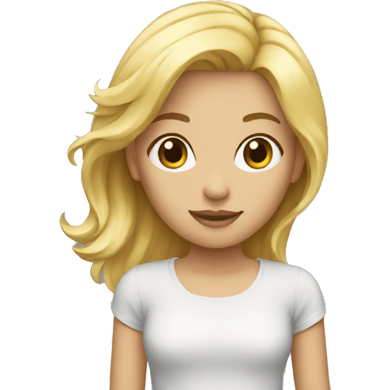 Girl blonde emoji