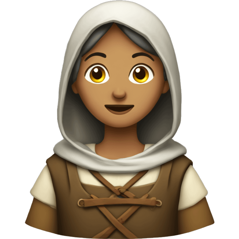 medieval woman peasant emoji