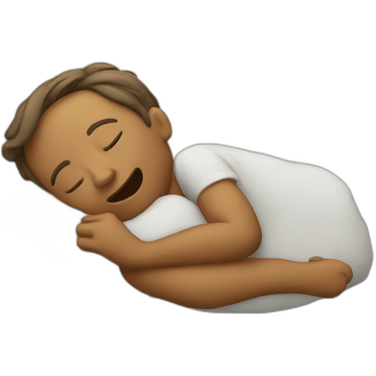 Sleeping  funny emoji