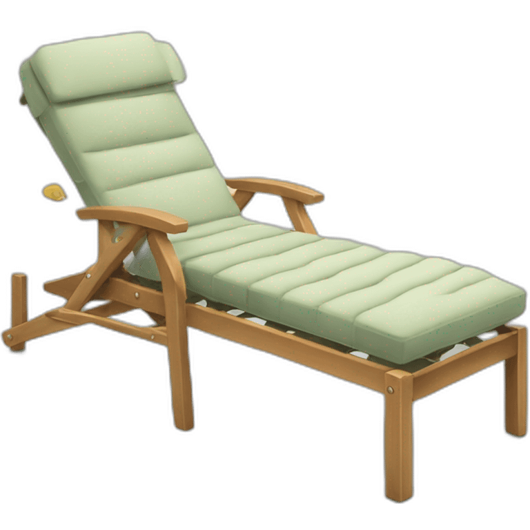 chaise pliante de réalisateur emoji