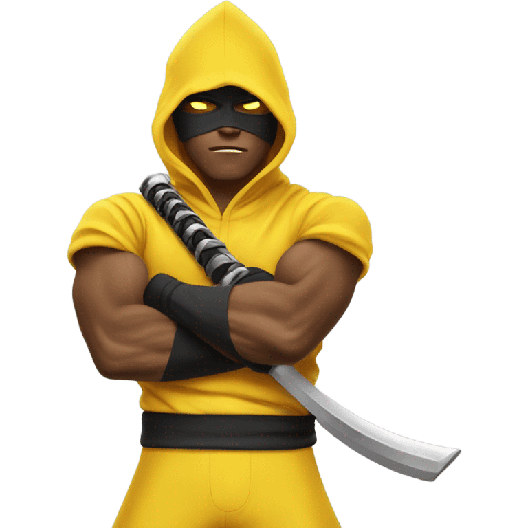 Scorpion from mortal kombat emoji