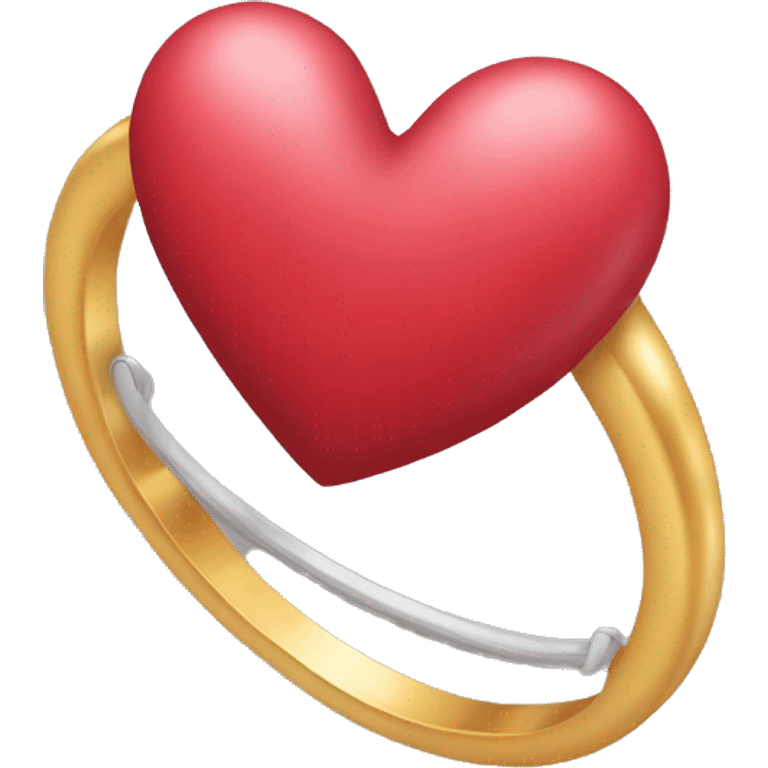 hearts and rings emoji