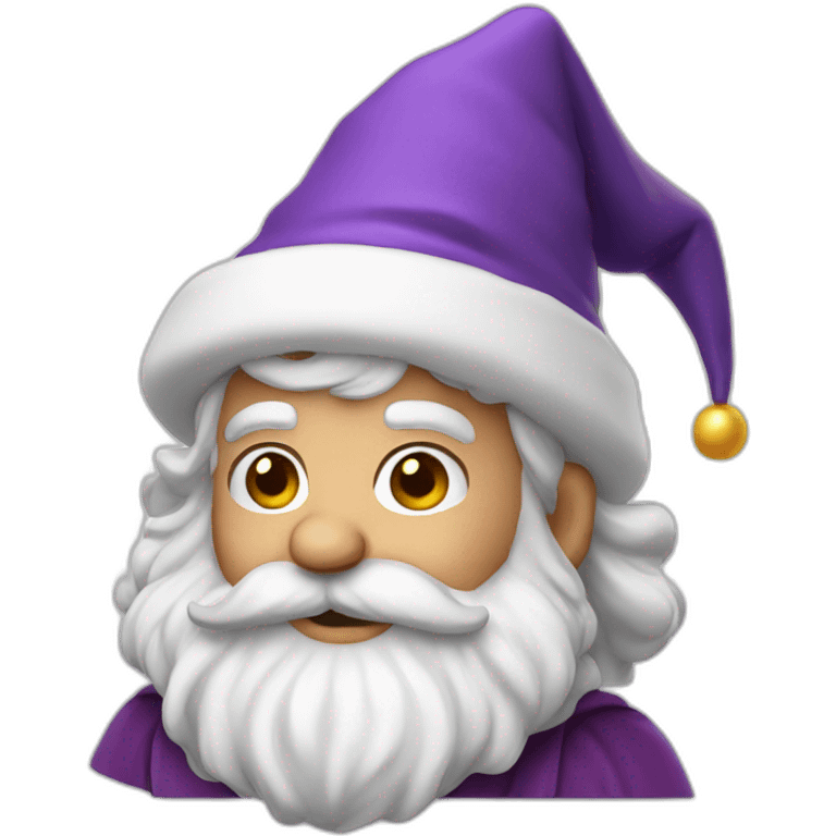 wizard santa emoji