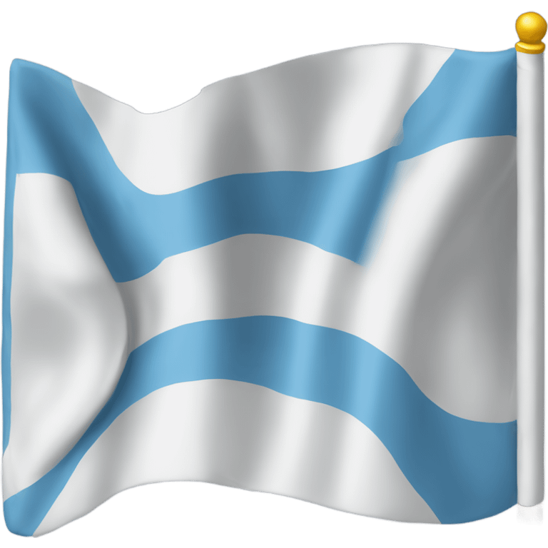 Half USA half Argentina flag emoji