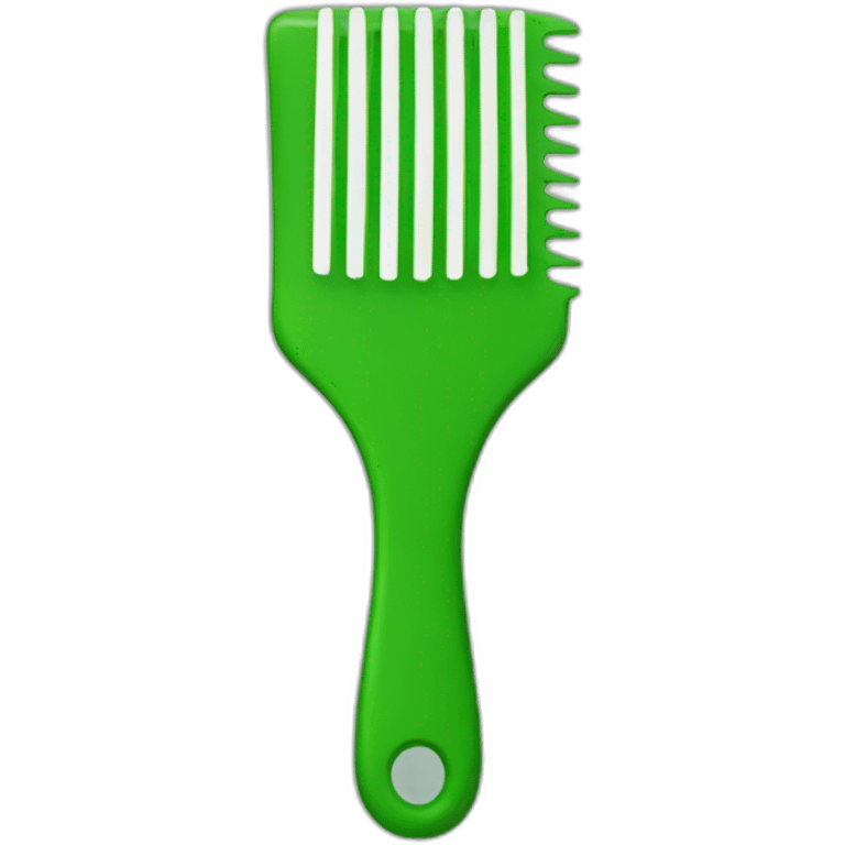 comb green emoji