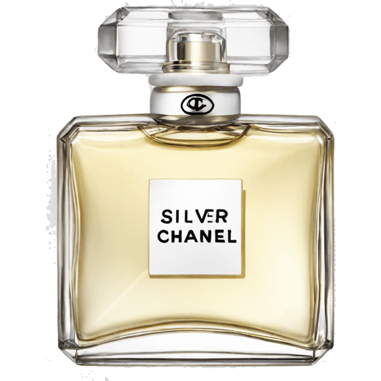 Perfume Chanel silver emoji