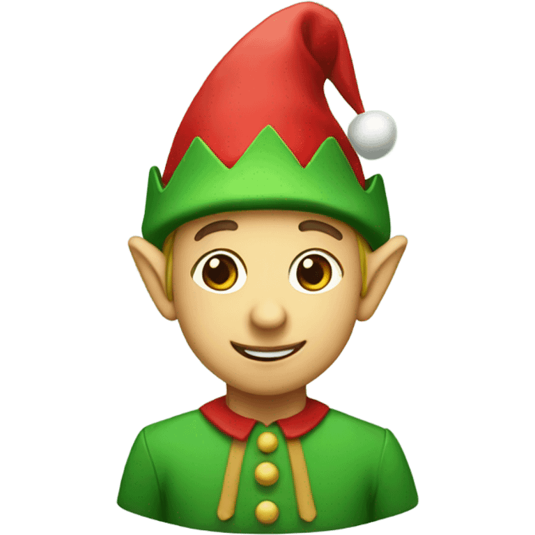 christmas elf emoji