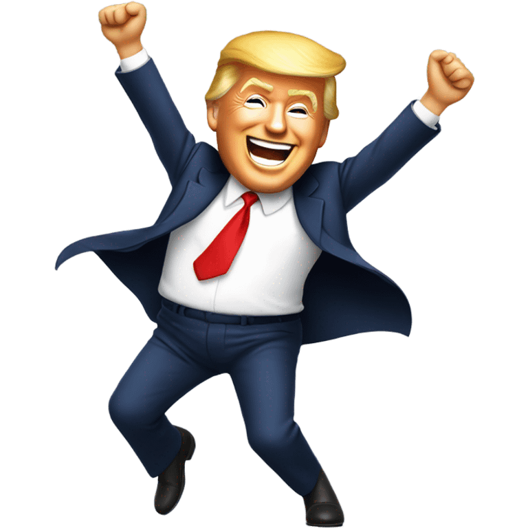 Donald trump dancing emoji