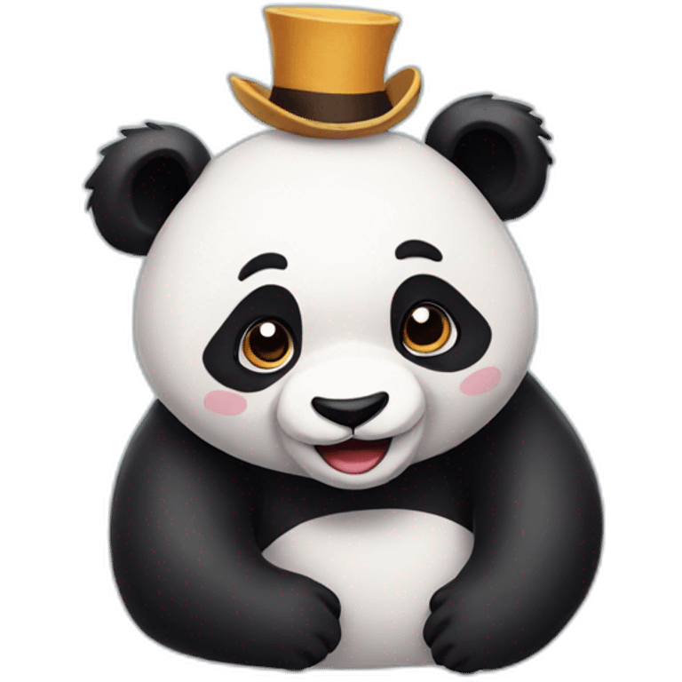 Panda in wonderlands emoji