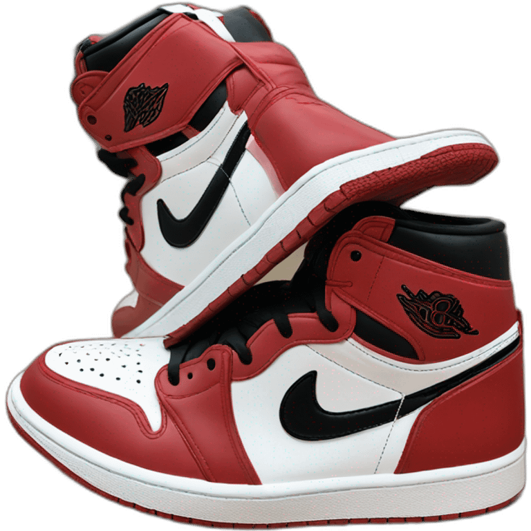 Jordan 1 Chicago emoji