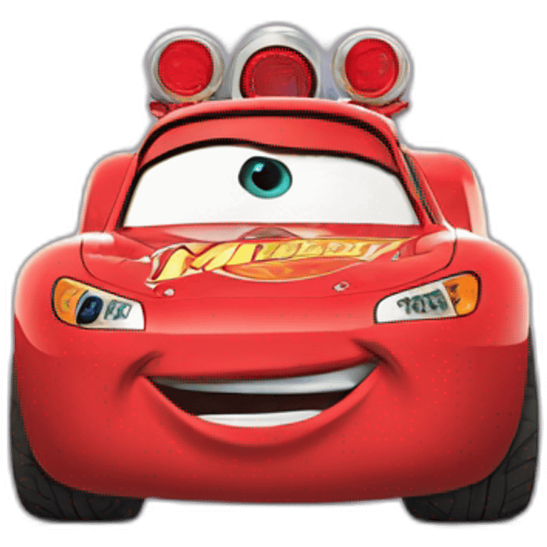 Lighting mcqueen emoji