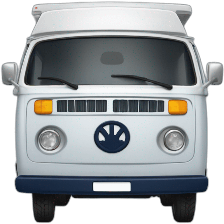 navy westfalia campervan emoji