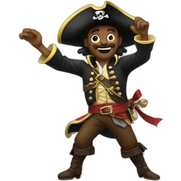 pirate dancing emoji