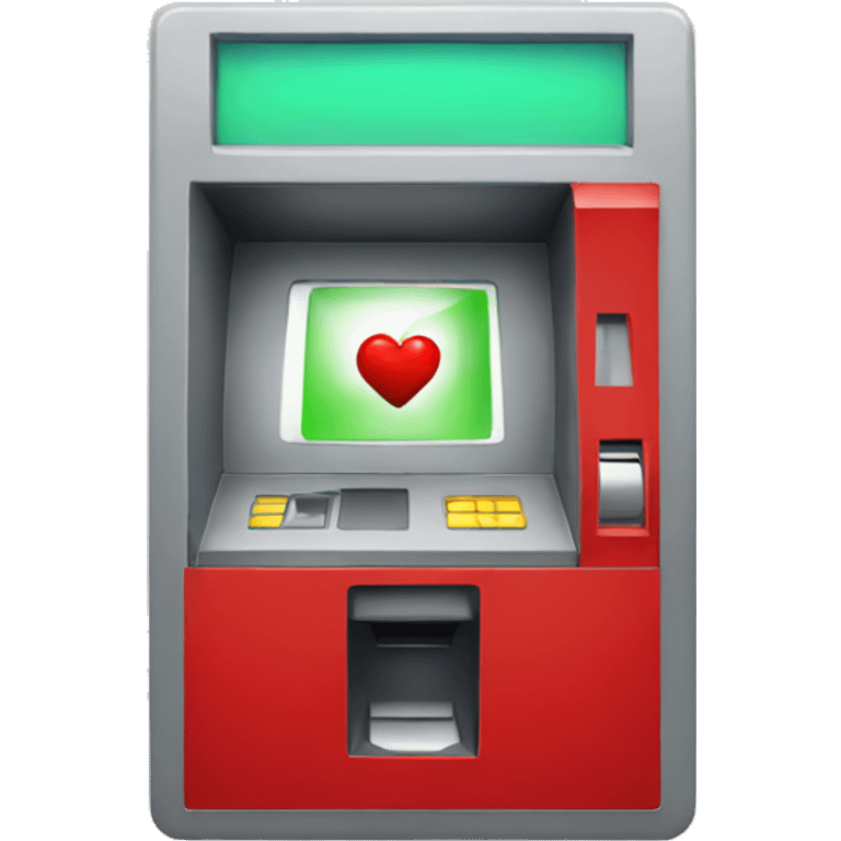 red ATM emoji