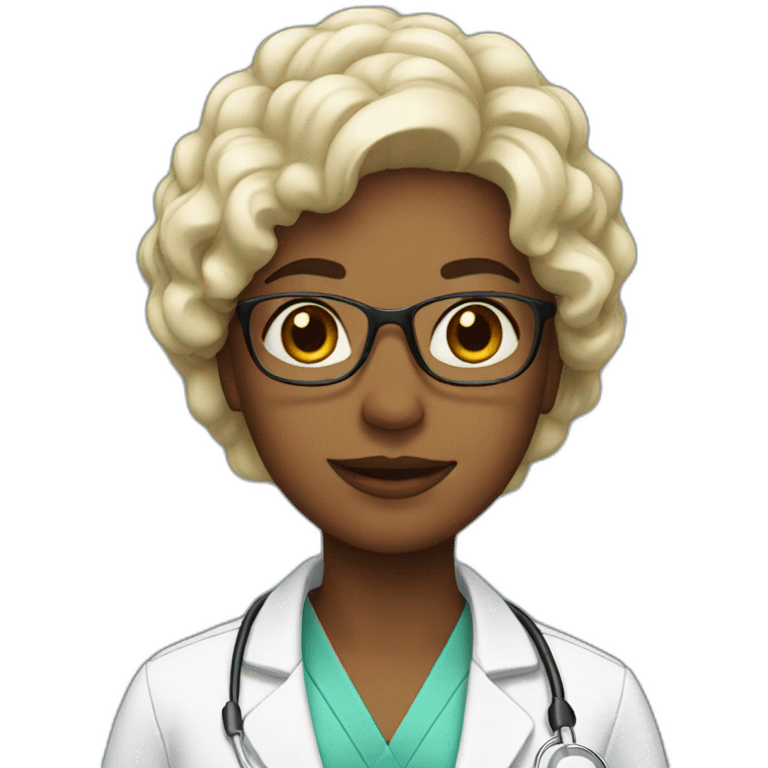 beautiful doctor emoji