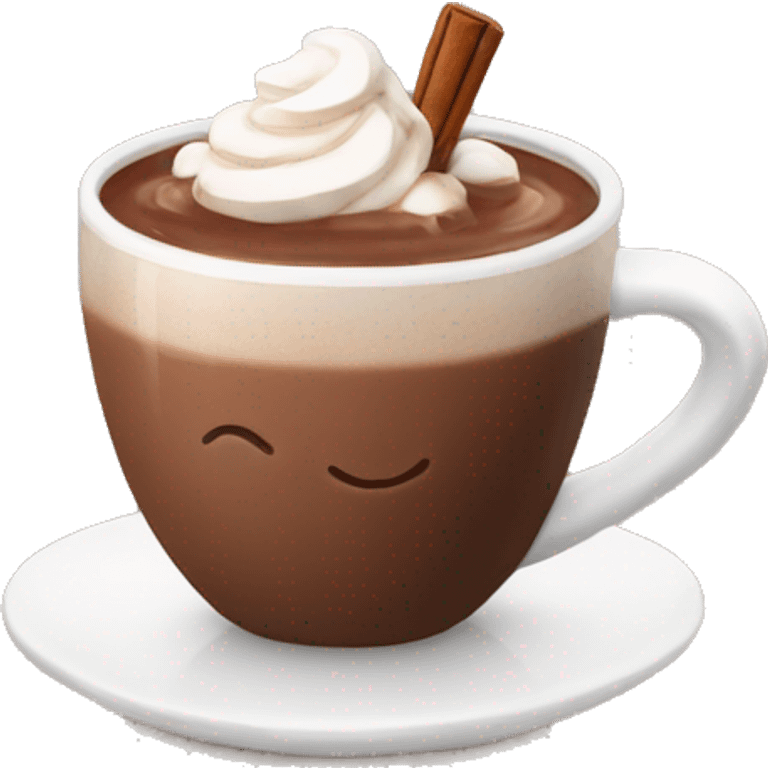 Hot chocolate emoji