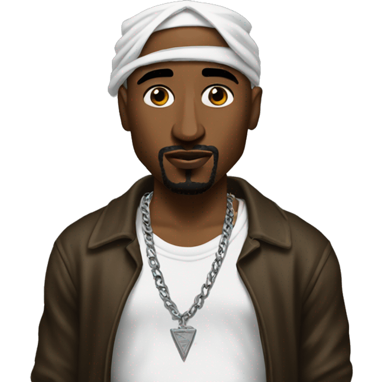 Tupac concern emoji