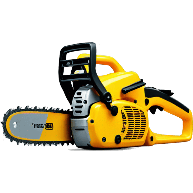 yellow toy chainsaw emoji