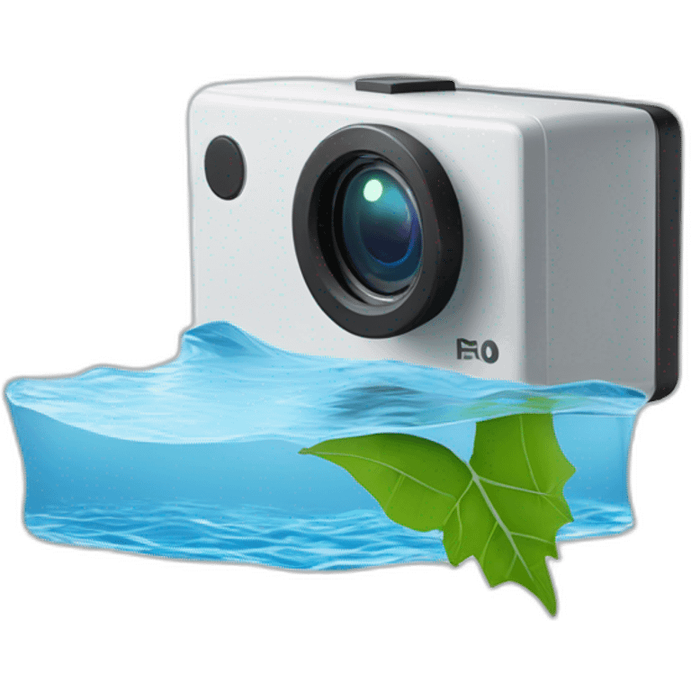 security-ptz-camera-and-leaf-floating-on-water-block emoji