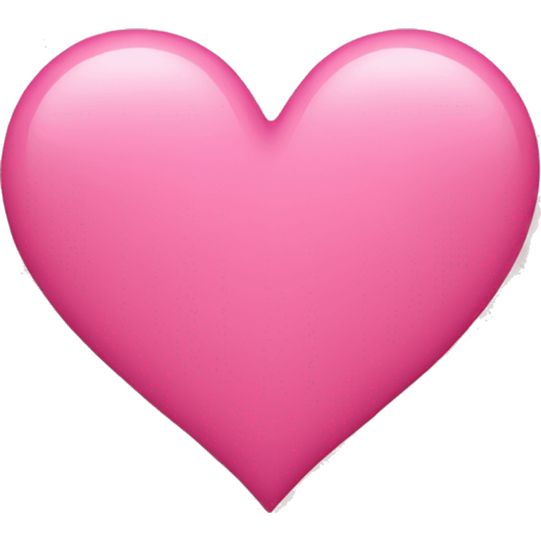 Pink heart emoji